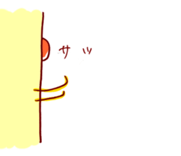 Honorific girl with a bun hairstyle sticker #1044716