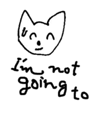 The interlude of the cat named RIN V6/EV sticker #1044965