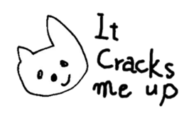 The interlude of the cat named RIN V6/EV sticker #1044974