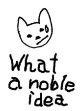 The interlude of the cat named RIN V6/EV sticker #1044976