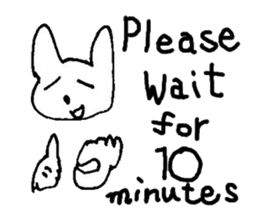 The interlude of the cat named RIN V6/EV sticker #1044982