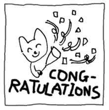 The interlude of the cat named RIN V6/EV sticker #1044999