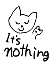 The interlude of the cat named RIN V6/EV sticker #1045000