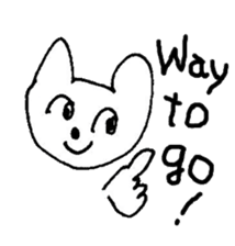 The interlude of the cat named RIN V6/EV sticker #1045001