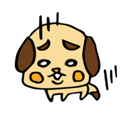 Every day a dog. sticker #1045452