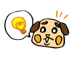 Every day a dog. sticker #1045456