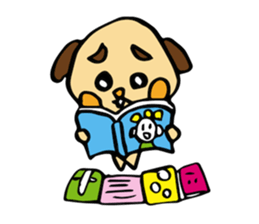 Every day a dog. sticker #1045480