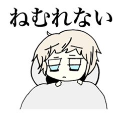 Melancholy Girl sticker #1045783