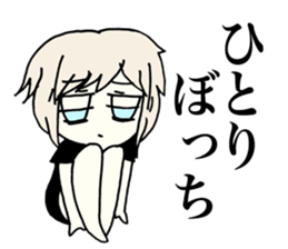 Melancholy Girl sticker #1045788