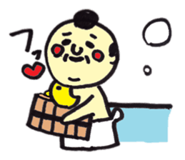 Sad businessman sticker #1046284