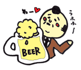 Sad businessman sticker #1046308