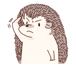 "TAWASHI" the tiny hedgehog sticker #1046962