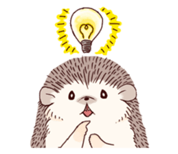 "TAWASHI" the tiny hedgehog sticker #1046963