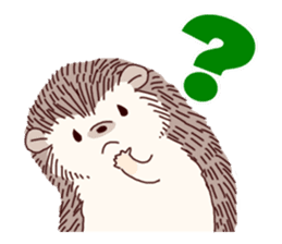 "TAWASHI" the tiny hedgehog sticker #1046964