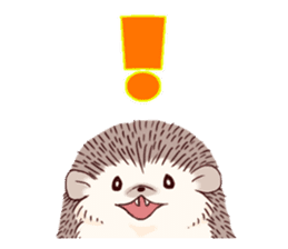 "TAWASHI" the tiny hedgehog sticker #1046965