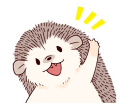 "TAWASHI" the tiny hedgehog sticker #1046966