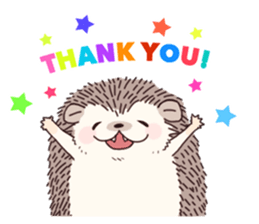"TAWASHI" the tiny hedgehog sticker #1046967