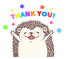 "TAWASHI" the tiny hedgehog sticker #1046967