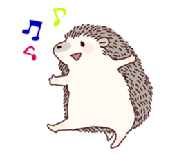 "TAWASHI" the tiny hedgehog sticker #1046968