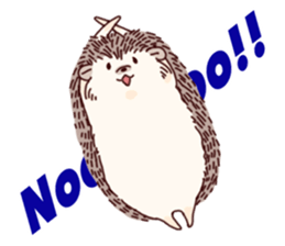 "TAWASHI" the tiny hedgehog sticker #1046973