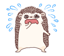 "TAWASHI" the tiny hedgehog sticker #1046979