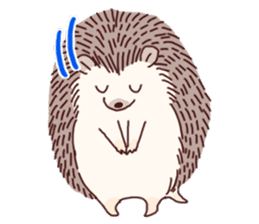 "TAWASHI" the tiny hedgehog sticker #1046983