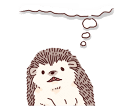 "TAWASHI" the tiny hedgehog sticker #1046991