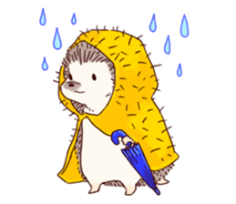"TAWASHI" the tiny hedgehog sticker #1046993