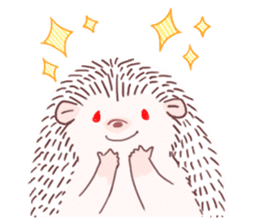 "TAWASHI" the tiny hedgehog sticker #1046997