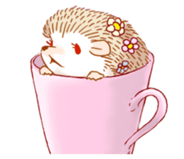 "TAWASHI" the tiny hedgehog sticker #1046998