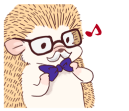 "TAWASHI" the tiny hedgehog sticker #1046999