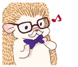 "TAWASHI" the tiny hedgehog sticker #1046999