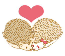 "TAWASHI" the tiny hedgehog sticker #1047000