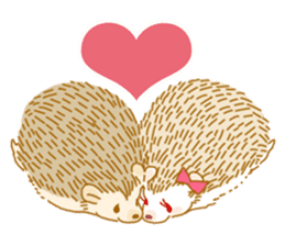 "TAWASHI" the tiny hedgehog sticker #1047000