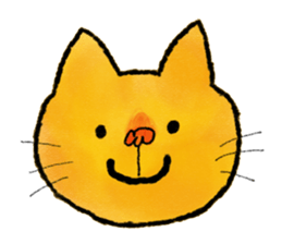 cat sticker "cat town " sticker #1047082