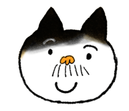 cat sticker "cat town " sticker #1047086