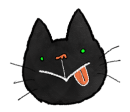 cat sticker "cat town " sticker #1047092