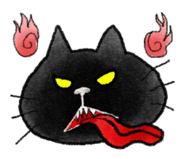 cat sticker "cat town " sticker #1047108