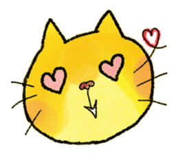 cat sticker "cat town " sticker #1047113