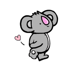 Kouchan the Pink-nosed Koala (second) sticker #1047524