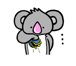 Kouchan the Pink-nosed Koala (second) sticker #1047526