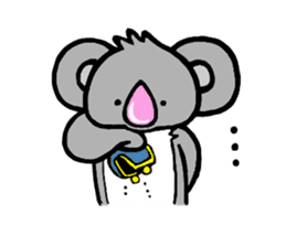 Kouchan the Pink-nosed Koala (second) sticker #1047526
