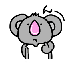 Kouchan the Pink-nosed Koala (second) sticker #1047528