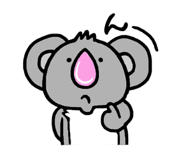 Kouchan the Pink-nosed Koala (second) sticker #1047528