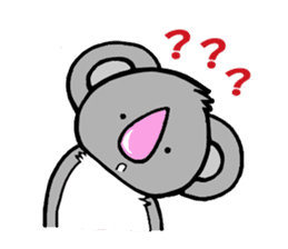 Kouchan the Pink-nosed Koala (second) sticker #1047530