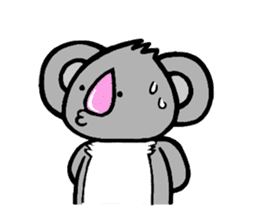 Kouchan the Pink-nosed Koala (second) sticker #1047533