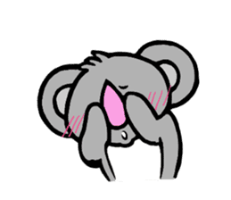 Kouchan the Pink-nosed Koala (second) sticker #1047544