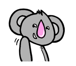 Kouchan the Pink-nosed Koala (second) sticker #1047545