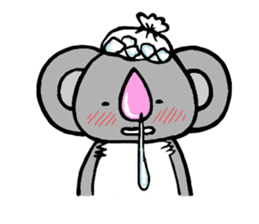 Kouchan the Pink-nosed Koala (second) sticker #1047552