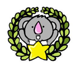 Kouchan the Pink-nosed Koala (second) sticker #1047561